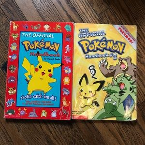 Pokémon official handbooks used condition